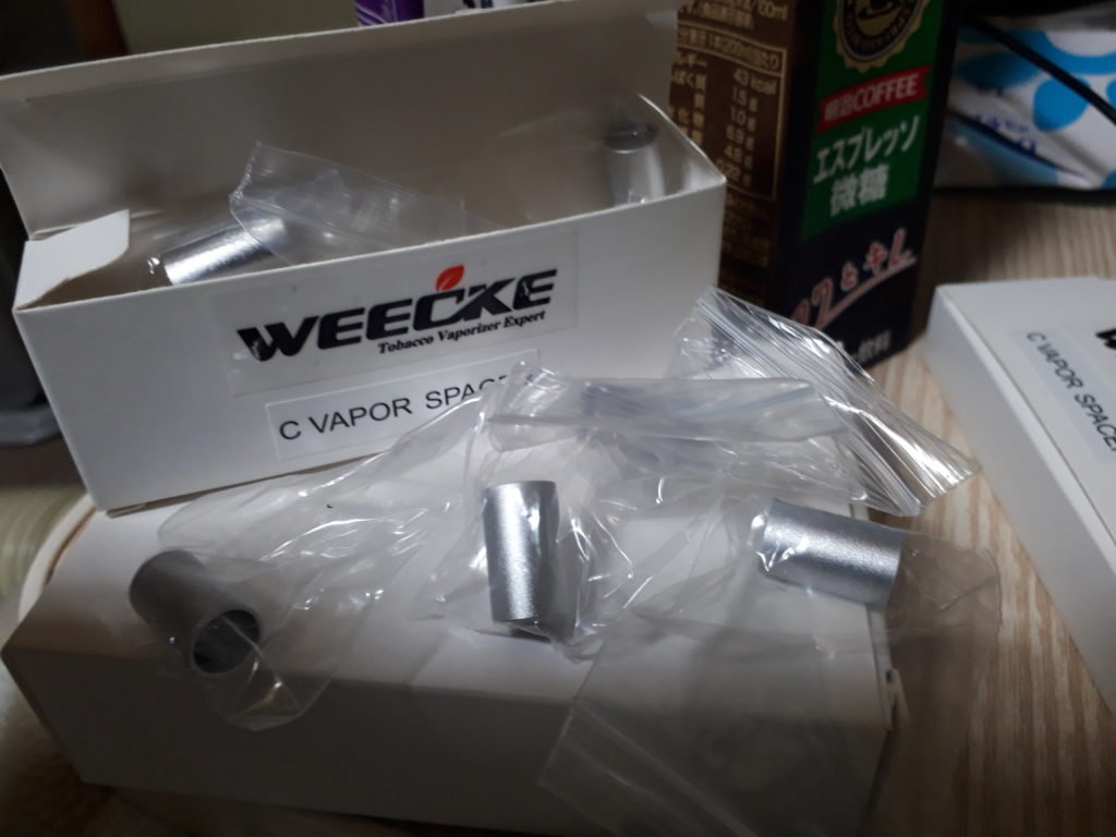 20181220 215733 1024x768 - 【レビュー】WEECKE CVAPOR専用 スペーサー ケース spacer caseを使ってみる！便利かなぁ？！ワクワク！！【ヴェポナビ/ヴェポライザー/シーベイパー専用】