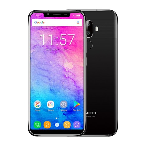 OUKITEL U18 5 85 Inch 4GB 64GB Smartphone Black 559119 thumb - 【海外】「Vapefly Brunhilde RTA」「CoilART LUX 200 Kit」「Golisi L2 USB Battery Charger」「Golisi I4 USB Battery Charger」