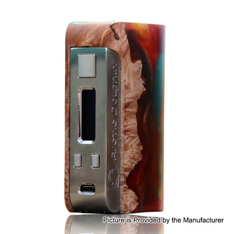 authentic arctic dolphin orion 250w tc vw variable wattage box mod random color resin stabilized wood 5250w 2 x 18650 thumb - 【海外】「Vapor Storm Puma Baby 80W TC VW APV Box Mod Kit」「Lcovape 98K RDA」「GPD Win 2」