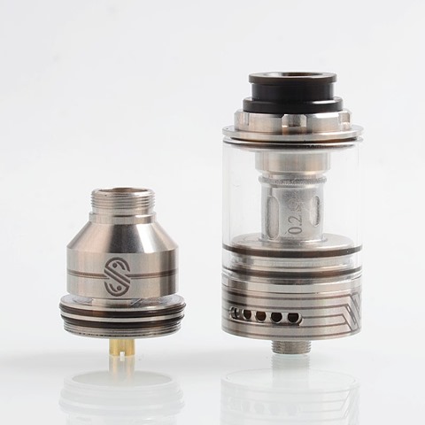 authentic ultimavape scarlet rta rebuildable tank atomizer sub ohm tank clearomizer silver 02 ohm 25ml 24mm diameter thumb - 【海外】「Eleaf iStick Pico X 75W TC VW APV Box Mod」「Thunderhead Creations Tauren Mechanical Mod」「Vaporesso Sky Solo 1500mAh Starter Kit」