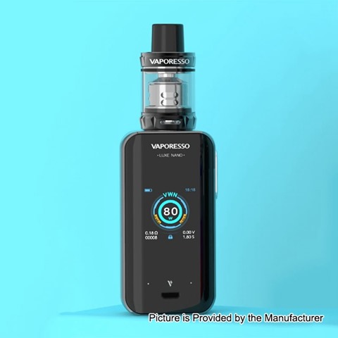 authentic vaporesso luxe nano 80w 2500mah tc vw box mod skrr s mini tank kit black 580w 015 ohm 35ml thumb - 【海外】「Eleaf iStick Pico X 75W TC VW APV Box Mod」「Thunderhead Creations Tauren Mechanical Mod」「Vaporesso Sky Solo 1500mAh Starter Kit」