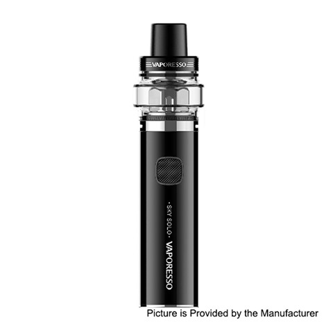 authentic vaporesso sky solo 1500mah starter kit black 018 ohm 35ml 26mm diameter thumb - 【海外】「Eleaf iStick Pico X 75W TC VW APV Box Mod」「Thunderhead Creations Tauren Mechanical Mod」「Vaporesso Sky Solo 1500mAh Starter Kit」