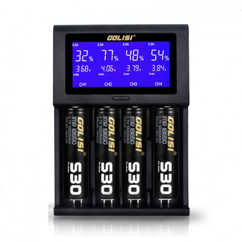 golisi i4 usb battery charger thumb - 【海外】「Vapefly Brunhilde RTA」「CoilART LUX 200 Kit」「Golisi L2 USB Battery Charger」「Golisi I4 USB Battery Charger」