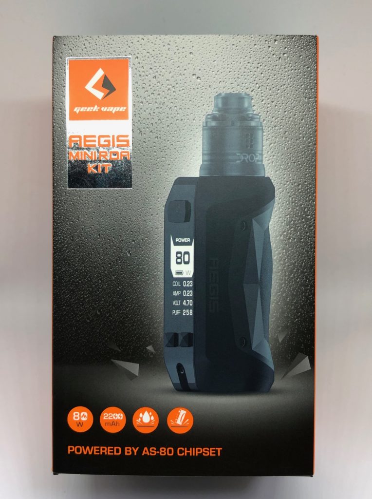 image1 6 764x1024 - 【レビュー】Geep vape AEGIS MINI RDA KIT、こんなMODがあったの！？今更だけど早く教えてよ！！バッテリー内蔵、耐衝撃、防水防塵！！味も良くっておまけにコンパクトなギークベイプのVAPE完成形スターターキット！！