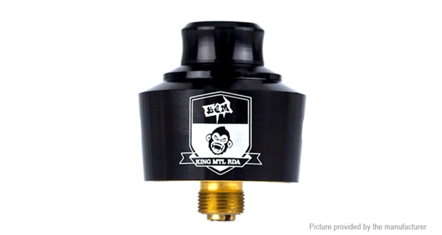 kingv2rda thumb - 【海外】「Lost Vape Drone 200W DNA250C TC VW Squonk Box Mod」「Coil Father King V2 RDA」「PilotVape 550mAh Disposable E-Cigarette (4-Pack)」