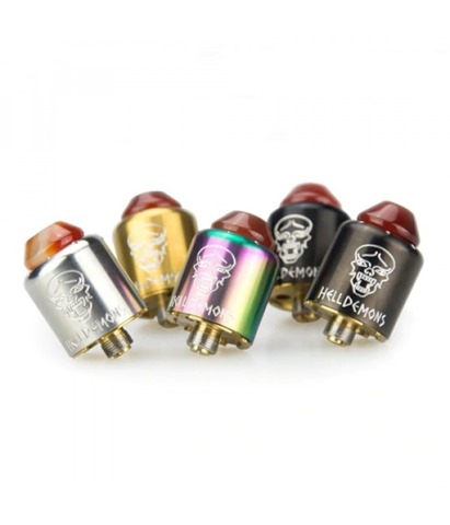 ystar hell demons 20mm bf rda 9 thumb - 【海外】「Tesla Teslacigs Poker 218W TC VW Box Mod + Tallica Mini Tank Kit」「Tesla Teslacigs Punk 86W VW Variable Wattage Tube Mod」「Damn Vape Fresia RTA 22mm」