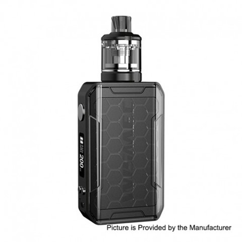 authentic wismec sinuous v200 200w tc vw box mod amor nse tank kit black 1200w 1 x 18650 2ml 3ml 027 13 ohm thumb - 【レビュー】WISMEC SINUOUS V200 with Amor NSEレビュー。デュアルだけど軽いんです！100gクラスのシングルバッテリーと変わらないコンパクトVAPE!!