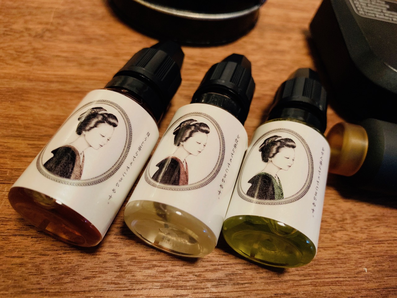 IMG 1521 - 【レビュー】nameless element「Okami Label」VAPEリキッド、ほうじ茶ラテ・紅茶ラテ・煎茶ラテがウマー！