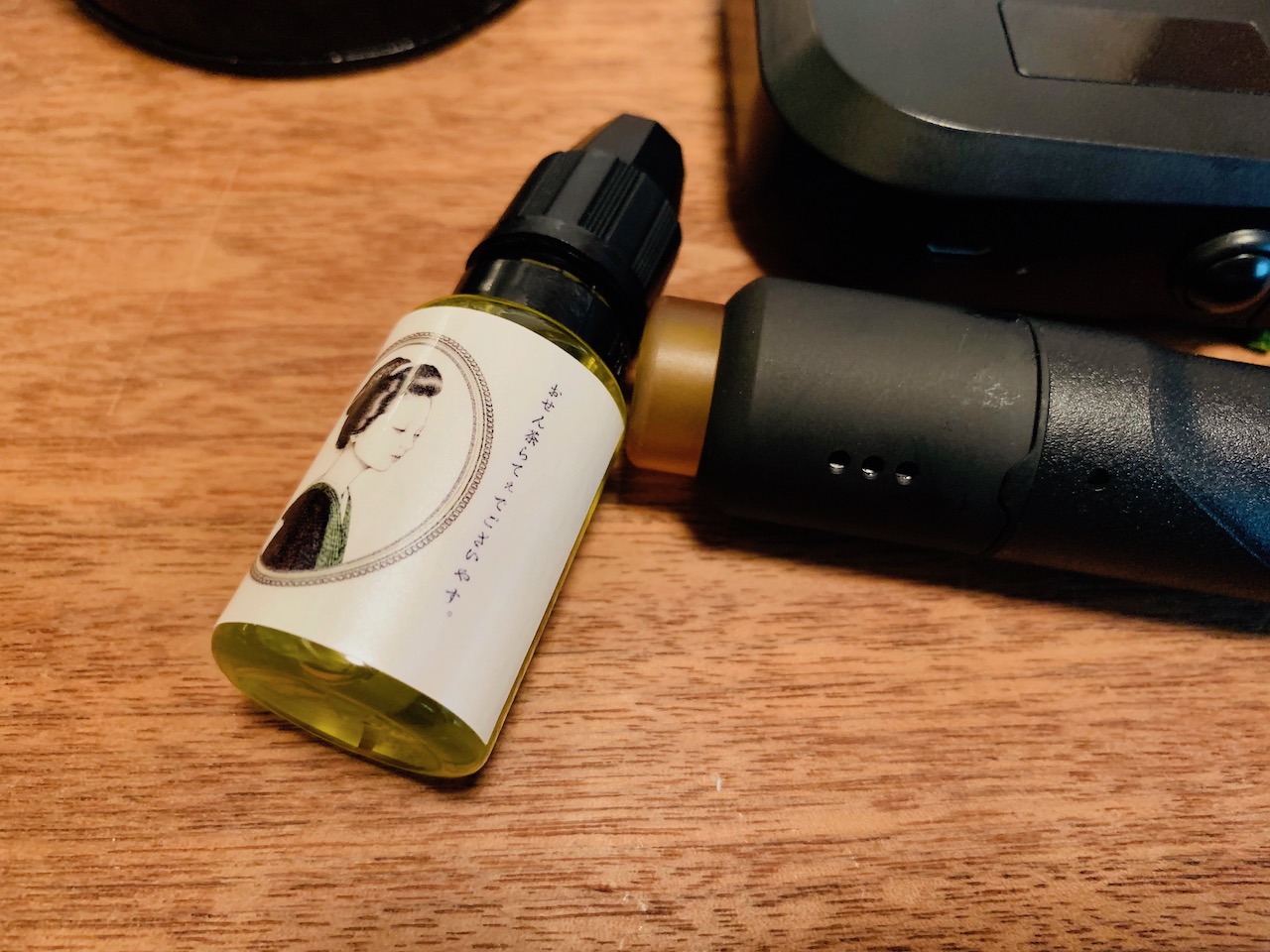 IMG 1522 - 【レビュー】nameless element「Okami Label」VAPEリキッド、ほうじ茶ラテ・紅茶ラテ・煎茶ラテがウマー！