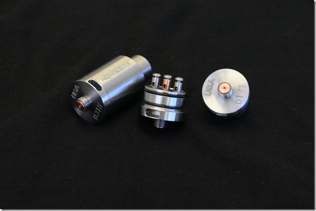 22 1 thumb - 【レビュー】KENNEDY VAPOR KENNEDY 22mm RDA（ケネディーベイパー ケネディー 22mm ） レビュー～ボトムエアフローRDAの代名詞、不動のエース登場編(&Phi;д&Phi;)～