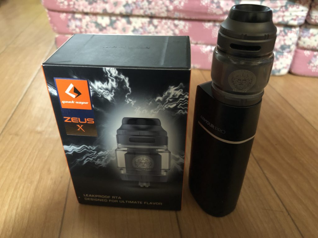 IMG 0301 1024x768 - 【レビュー】Geekvape ZEUS X（ギークベイプゼウスエックス） デュアルコイルのRTAを初めて使ってみたよ のレビュー