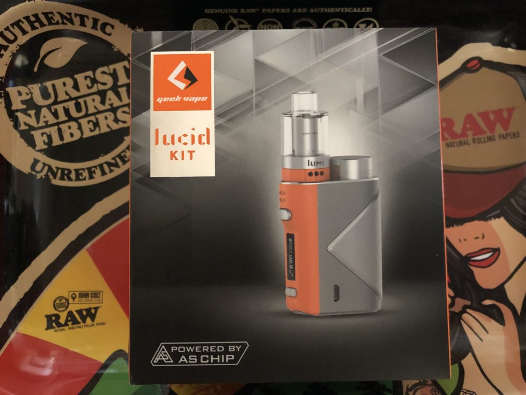 IMG 0341 1024x768 - 【レビュー】Geekvape Lucid Kit(ギークベイプルシッドキット） いただいたので、早速使ってみたレビュー。コンパクトなコンポーネント！