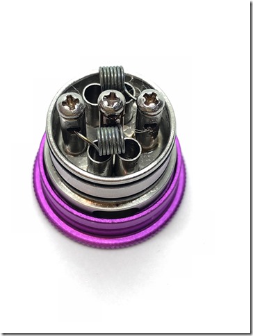 IMG 2065 thumb - 【レビュー】KENNEDY VAPOR KENNEDY 22mm RDA（ケネディーベイパー ケネディー 22mm ） レビュー～ボトムエアフローRDAの代名詞、不動のエース登場編(&Phi;д&Phi;)～