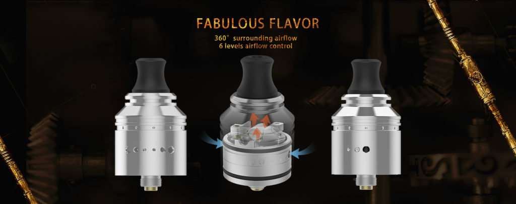 Holic MTL RDA 03 1024x405 - 【レビュー】Vapefly Holic MTL RDAレビュー。あの人気ユーチューバー『ホリックTV』のこーへいさんとVapeflyのコラボアトマイザーが登場！　私も愛用しているGalaxiesシリーズのメーカーなので期待度大！