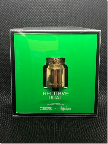 IMG 2421 thumb 1 - 【レビュー】Wotofo RECURVE DUAL RDA（ウォトフォ リカーブ　デュアル）レビュー～大人気リカーブのデュアル版ついに登場(&Phi;д&Phi;)開封編～