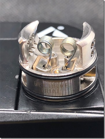 IMG 2447 thumb - 【レビュー】wotofo RECURVE DUAL RDA（ウォトフォ リカーブ デュアル）レビュー～大人気リカーブのデュアル版ついに登場(&Phi;д&Phi;)ビルド編～