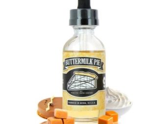 buttermilk pie 60ml primitive vapor co xsmokers.gr  thumb 343x254 - 【レビュー】Primitive Vapor Co BUTTERMILK PIE(バターミルクパイ)リキッドレビュー。あま～い！バターミルクが脳髄を刺激するお味