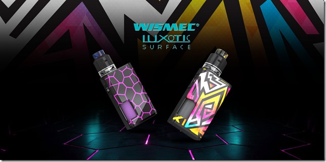 LUXOTIC SURFACE 01 thumb 1 - 【レビュー】②WISMEC LUXOTIC SURFACE HORICK TV MODEL（ウィズメック ルクソティック ホリックTV モデル） レビュー～限定500台の高性能極小テクニカルスコンカー登場・使ってみた編(&Phi;д&Phi;)～