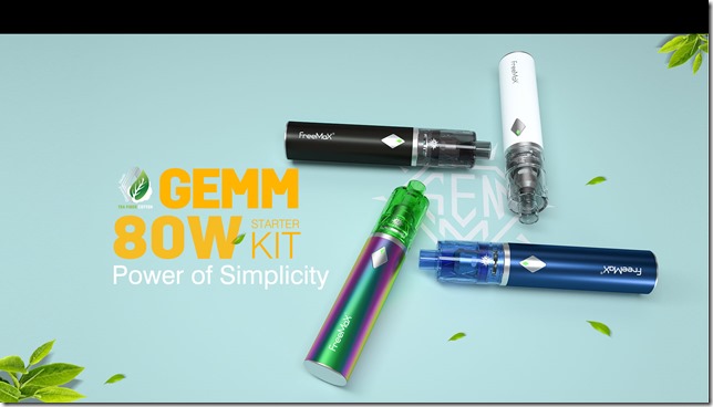 freemax gem thumb - 【レビュー】①FREE MAX GEMM 80W KIT（フリー マックス ジェム 80w キット）レビュー～いや&hellip;ビジュアル重視のパーティー系キットだと思ってたんだよ&hellip;(&Phi;д&Phi;)開封編～