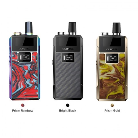 oukitel bison 30w pod system kit 5 thumb - 【海外】「YiHi SXmini X Class 200W Box Mod」「SMOK RPM40 Pod Mod Kit 1500mah」「Yachtvape Meshlock RDA 24mm」