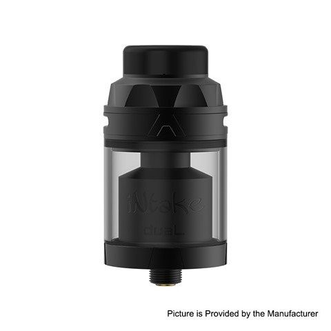 authentic augvape intake dual rta rebuildable tank atomizer black stainless steel 42ml 58ml 26mm diameter thumb - 【海外/ボドゲ】「ブルーノ・フェイドゥッティのマスカレイド 日本語版 (Mascarade)」「ディープ・ブルー 日本語版 (Deep Blue)」「Cthulhu Mulan MTL RDTA」