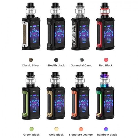 geekvape aegis x 200w starter kit 4 thumb - 【海外】「Geekvape Aegis X 200W Starter Kit」「SMOK Fetch Pod System Kit 1200mah」「SMOK MAG P3 230W Starter Kit」