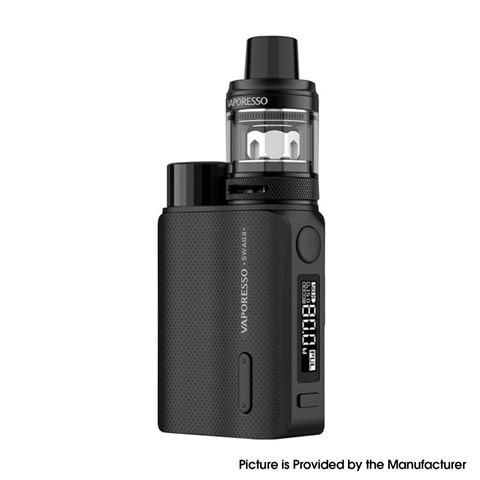 authentic vaporesso swag ii 80w vw box mod w nrg pe tank atomizer kit black 35ml 580w 1 x 18650 thumb - 【海外】「Blitz Realm 30W Pod System Kit 1100mAh」「Cool Vapor Takit Mini V2 Mod」「Timesvape Keen Replacement Tube」「Sense Blazer 200 Box Mod」