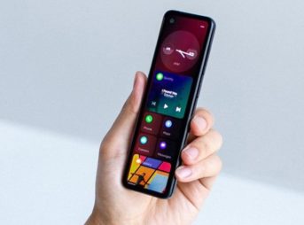 gem 750x563 thumb 343x254 - 【スマホ】Androidの父、とても細長いスマホ「GEM」を披露　「根本的に異なるフォームファクタ」