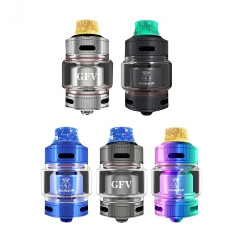 goforvape double up rta 1 thumb - 【海外】「Goforvape Eternal BF RDA」「Goforvape Double Up RTA」「Hugo Vapor Planet 45W Pod System Kit」