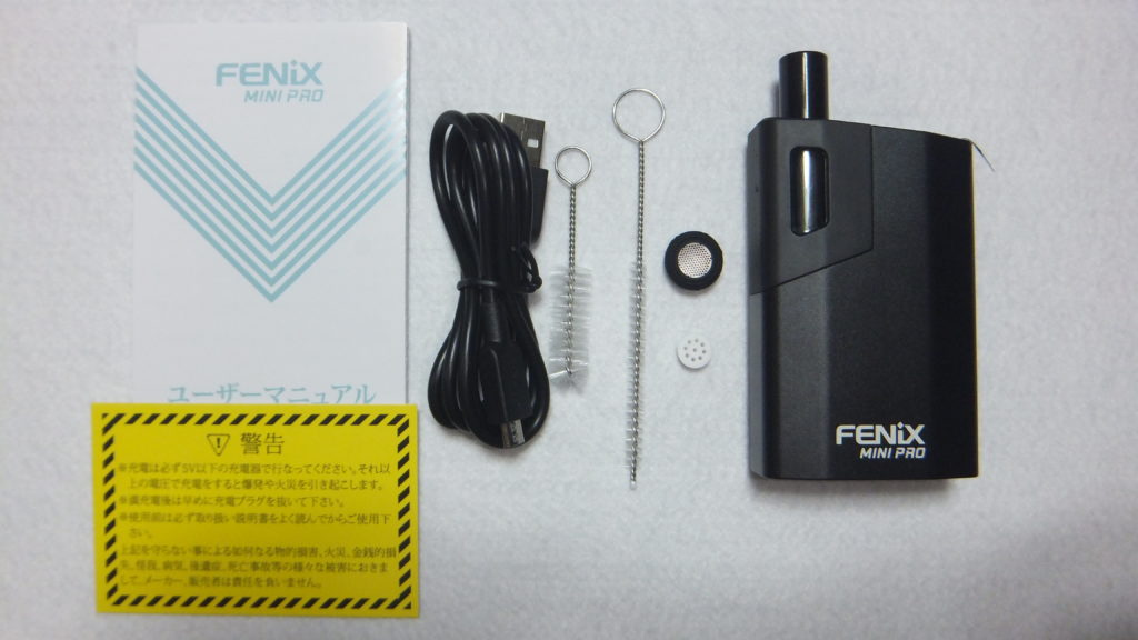 DSCF2895 1024x576 - 【レビュー】ヴェポライザー　WEECKE FENiX MINI PRO　 マウスピース・エアーパス・チャンバーフィルターもまとめて丸洗いできる画期的な構造！味も問題なし！【ヴェポライザー】