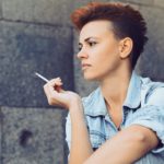 sad punk woman smoking a cigaret 150x150 - 【悲報】嫁「あなたの毎月のタバコ代で子供の習い事増やせる」
